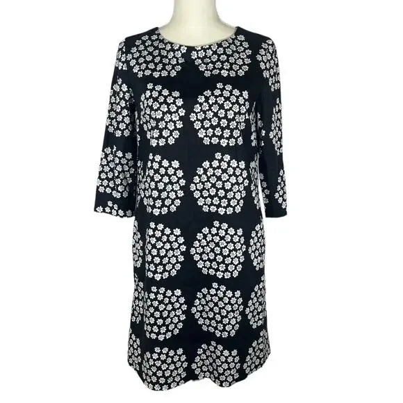 Marimekko Unelma Puketti Tunic Dress Bold Artistic Minimalist Modernist Size 34 - Picture 4 of 11